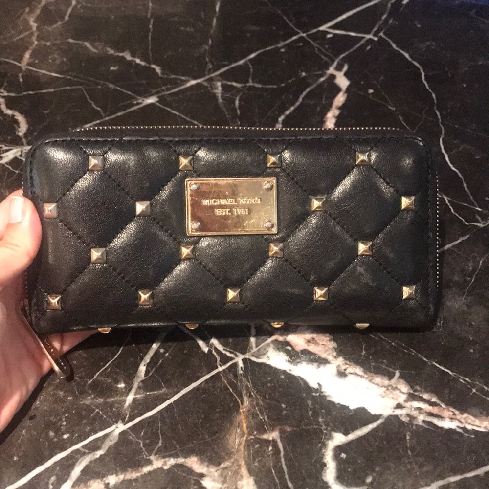 Studded Michael Kors Wallet